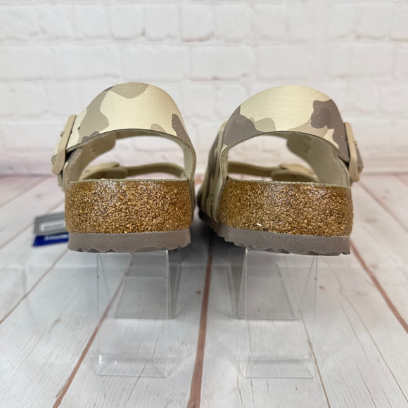 Birkenstock Arizona Soft Footbed Camo Desert Soil Gray/Taupe Sandals Mens Sz 13 main image 5